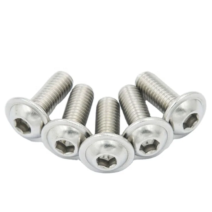 Best Quality Lower Price Hardware Fastener Hex Pan Head Machine Screw With Washers