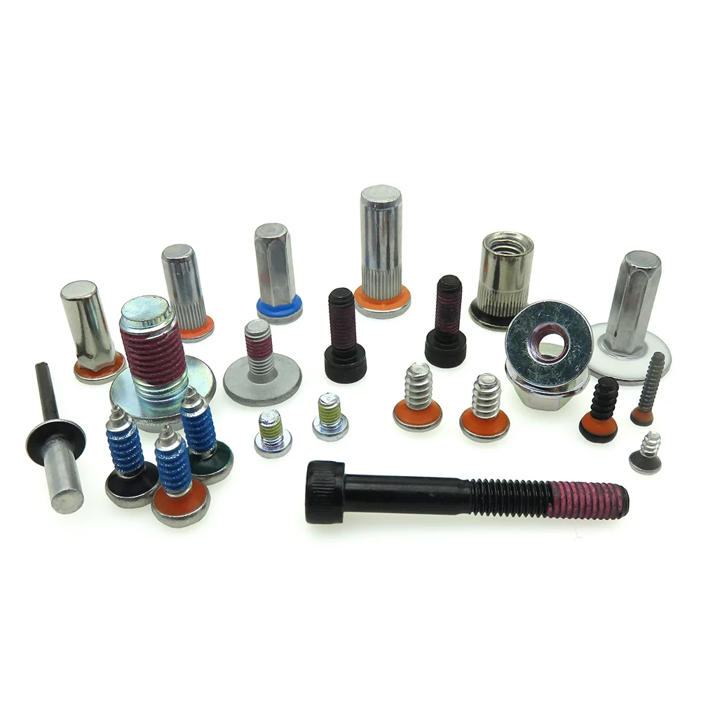 Screws Factory Customization High Precision ISO Standard Dispensing Stainless Carbon Steel Nylock Assembled Screws