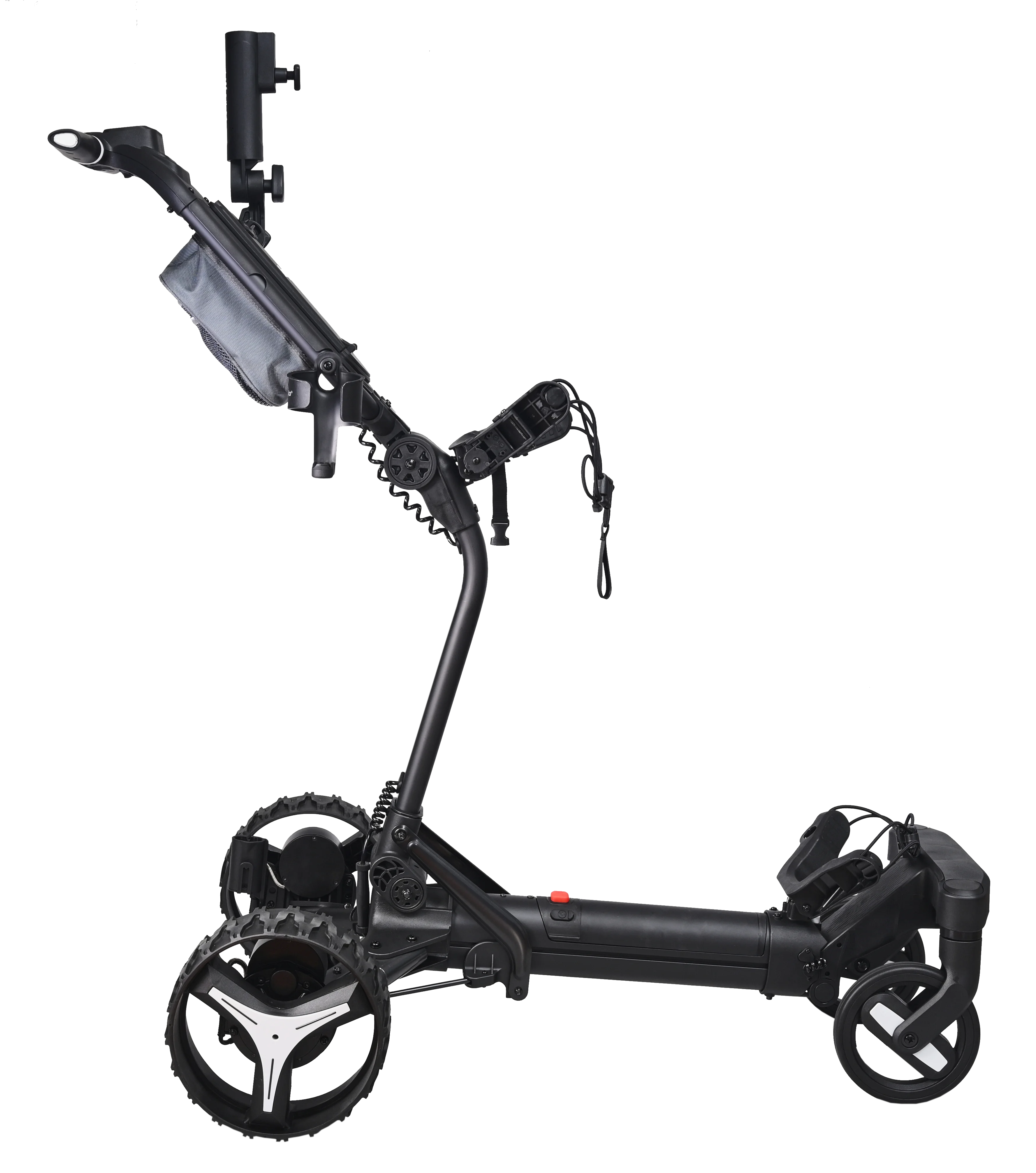 Factory hot automatic golf trolley with four wheel automatic balancing golf cart and applications