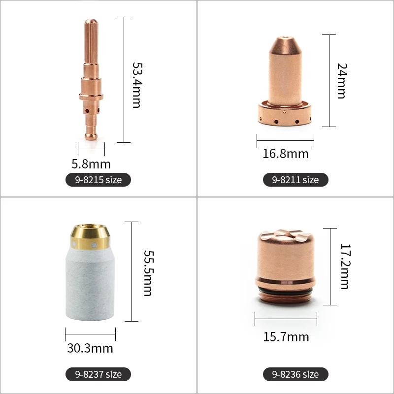 Thermal Dynamics SL60 SL100 Electrode 9-8215 9-8232 Nozzle 9-8208 9-8210 9-8212 9-8253 Shield 9-8256 9-8238 9-8239 9-8245