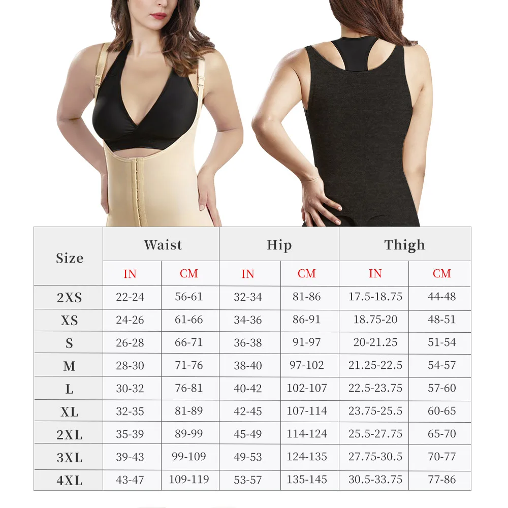 Medical Corset Fajas Reductora Colombianas Fat Transfer Liposuction Surgic Shapewear High Compression Under Garments