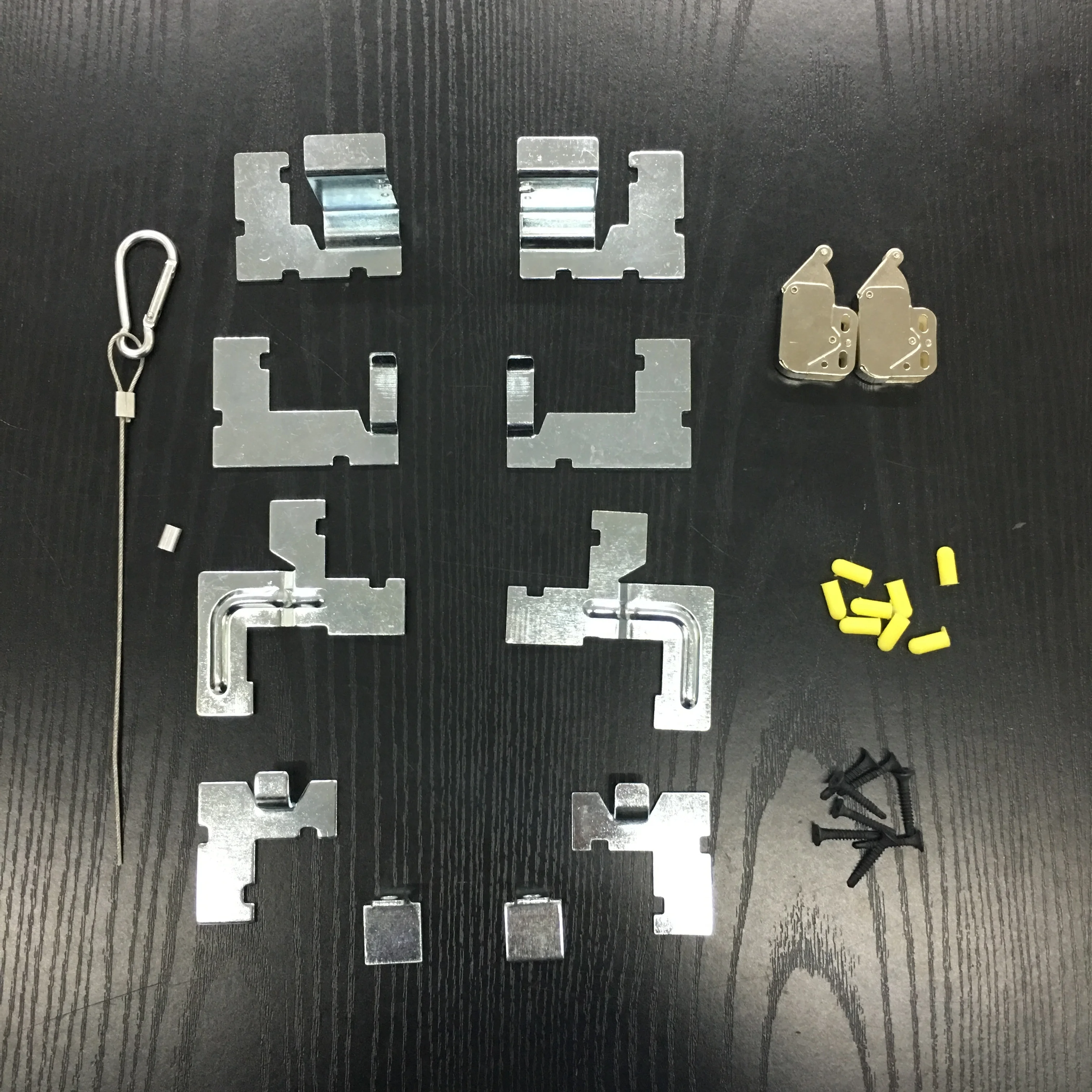 10pcs Full Set access panel fittings Corner Angle for Aluminum Ceiling Access Panel Accessory