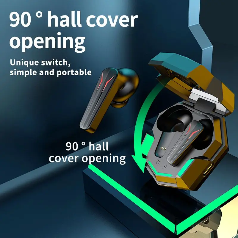 Q31 Tws Gaming Earphone Bass Stereo Wireless Headset Game Music Waterproof Earbud Mini Touch In-ear Headphones