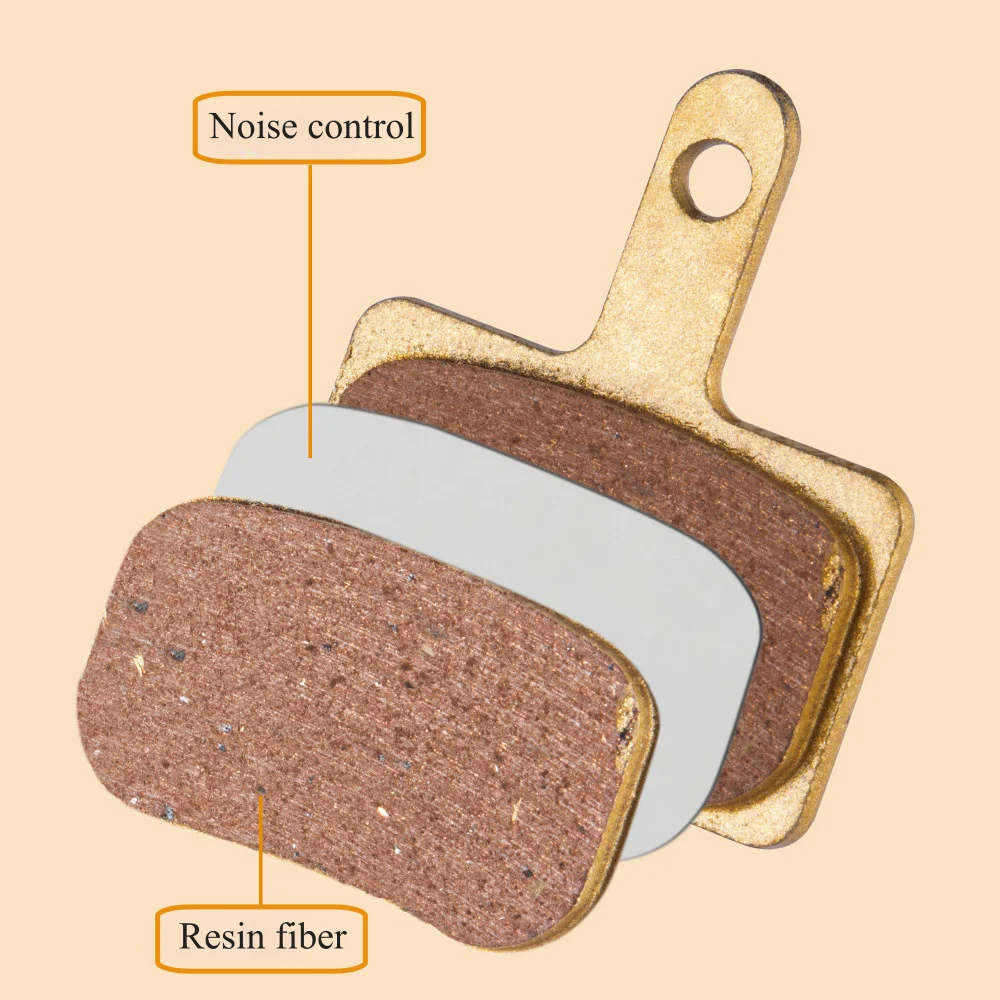 Wholesale Bicycle Brake Pad Trail Bike MTB Semi-Metallic for Shimano Saint Bicycle Disc Brake Pad Bicycle