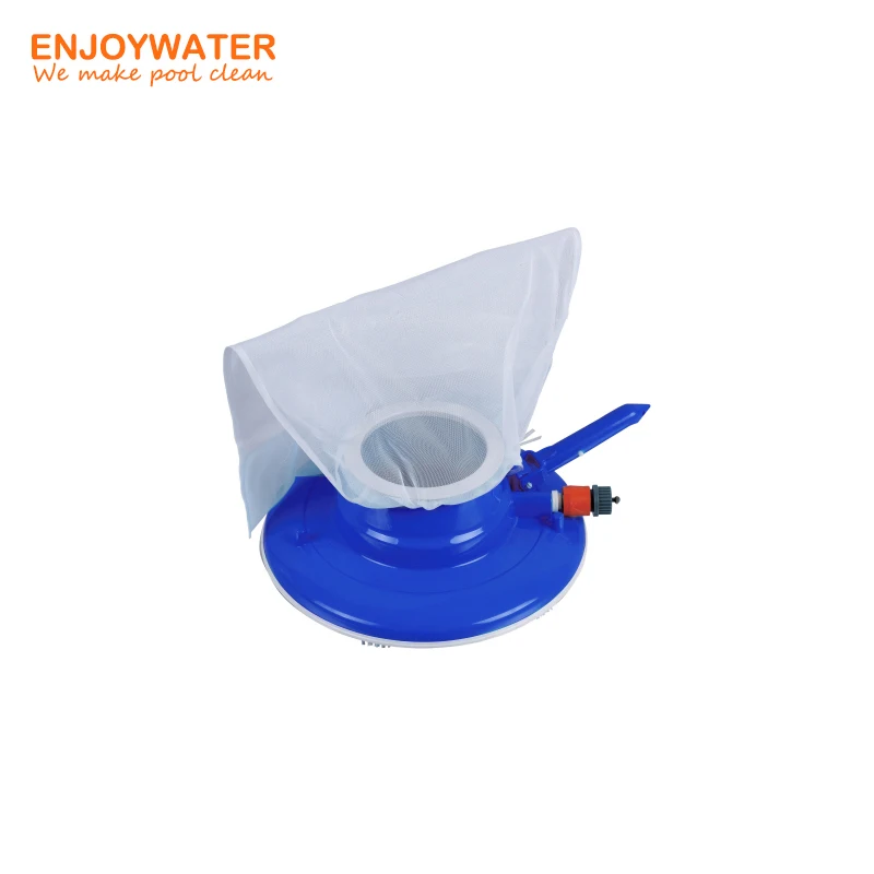 New design pool vacuum cleaner 15'Leaf Eater with 3 Swivel wheels and brushes for Swimming water sport