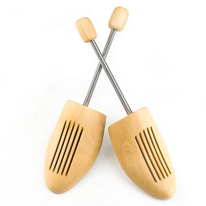 Custom shoe last Adjustable Wooden Shoe Anti Crease sneakers shield big stretcher Horns Crease Protector Shoe Tree