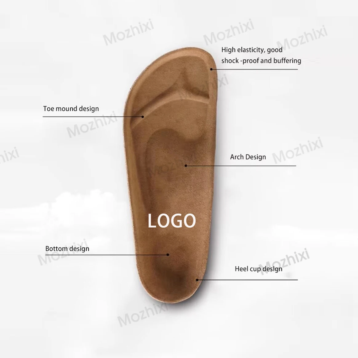 Oem Wholesale Western Style Soft Anti Slip Buckled Start Print Cow Animal Plush Leather Custom Slippers Semi-encircle