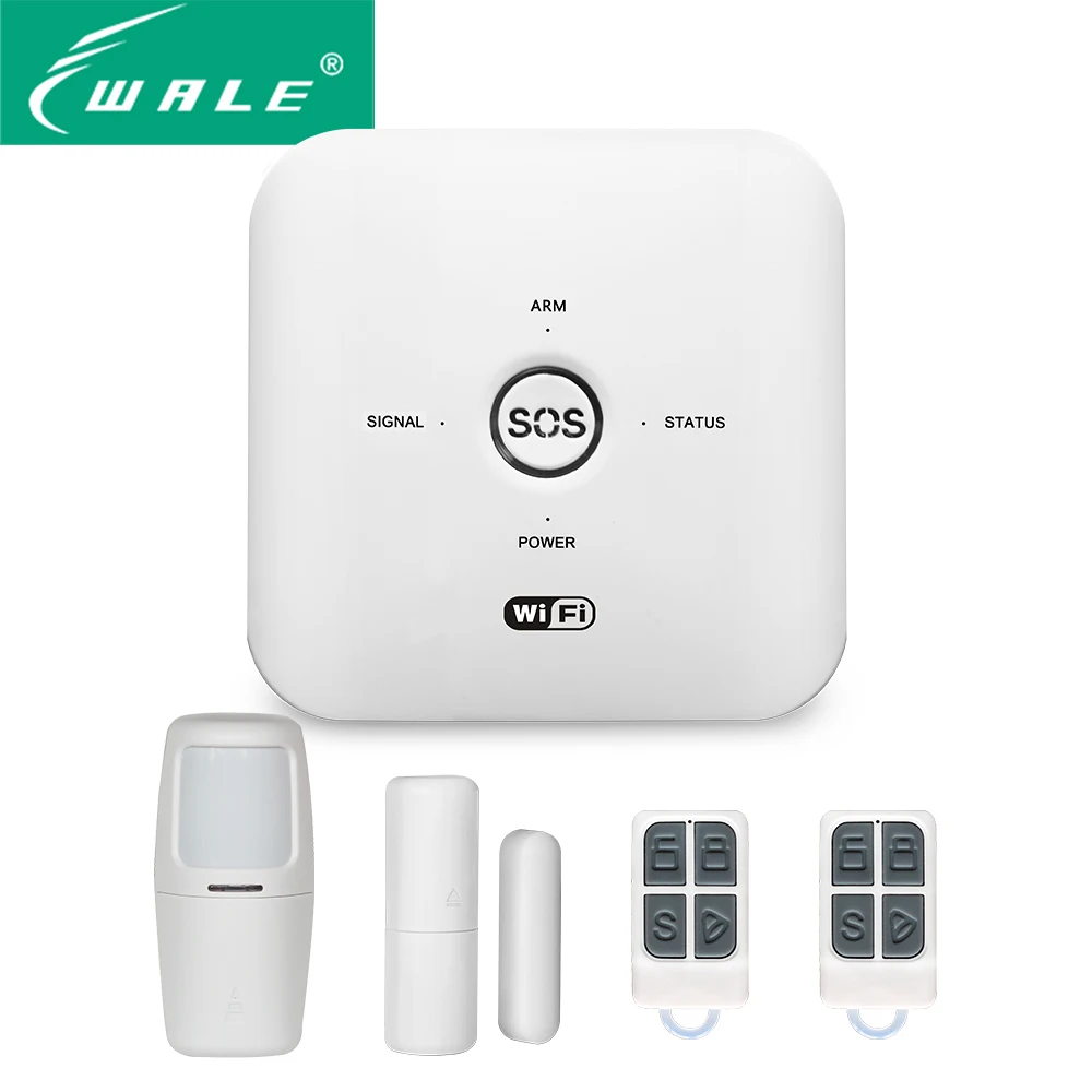 2022  Tuya Alarme Anti Intrusion House Safety - GSM WIFI Alexa Security Camera Set - Multi-language Voice, CE&ROHS