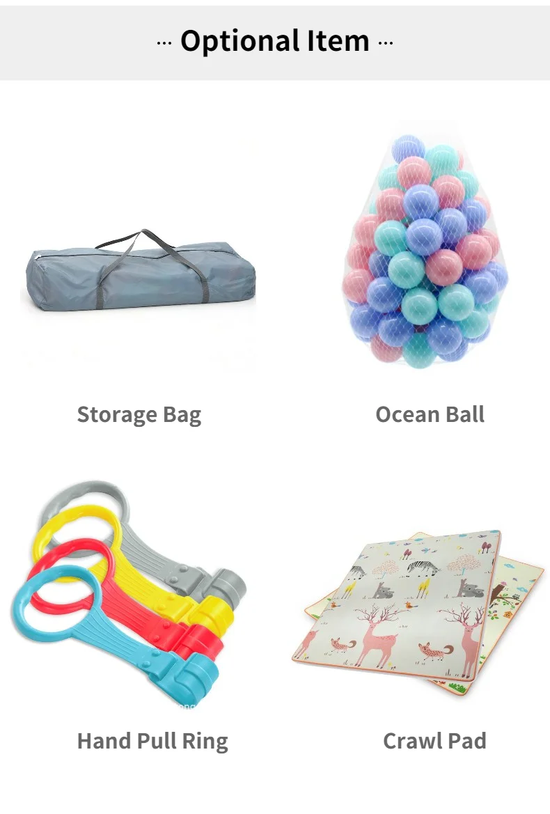 Детский манеж с воротами, складной защитный забор, большой квадратный портативный сетчатый манеж для детей, кровать, заборы для малышей, домашняя игровая ручка, двор