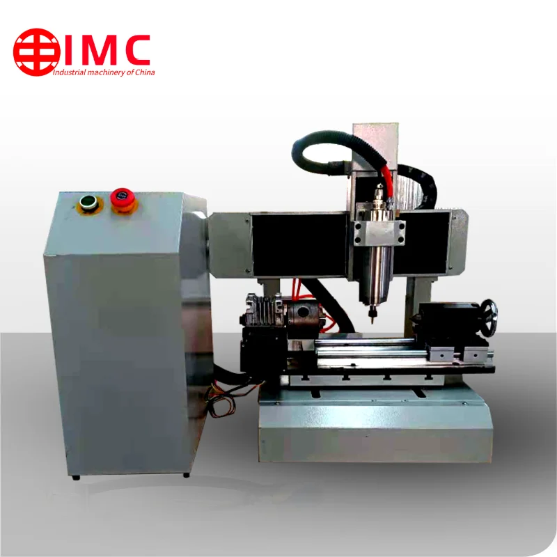 High precision mini 3d 4 axis desktop wood cnc 3030 4040 6040 6060 6090 small cnc router metal  cnc machine