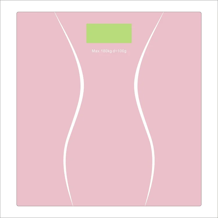 
High accuracy 180kg digital bathroom home weight scale 
