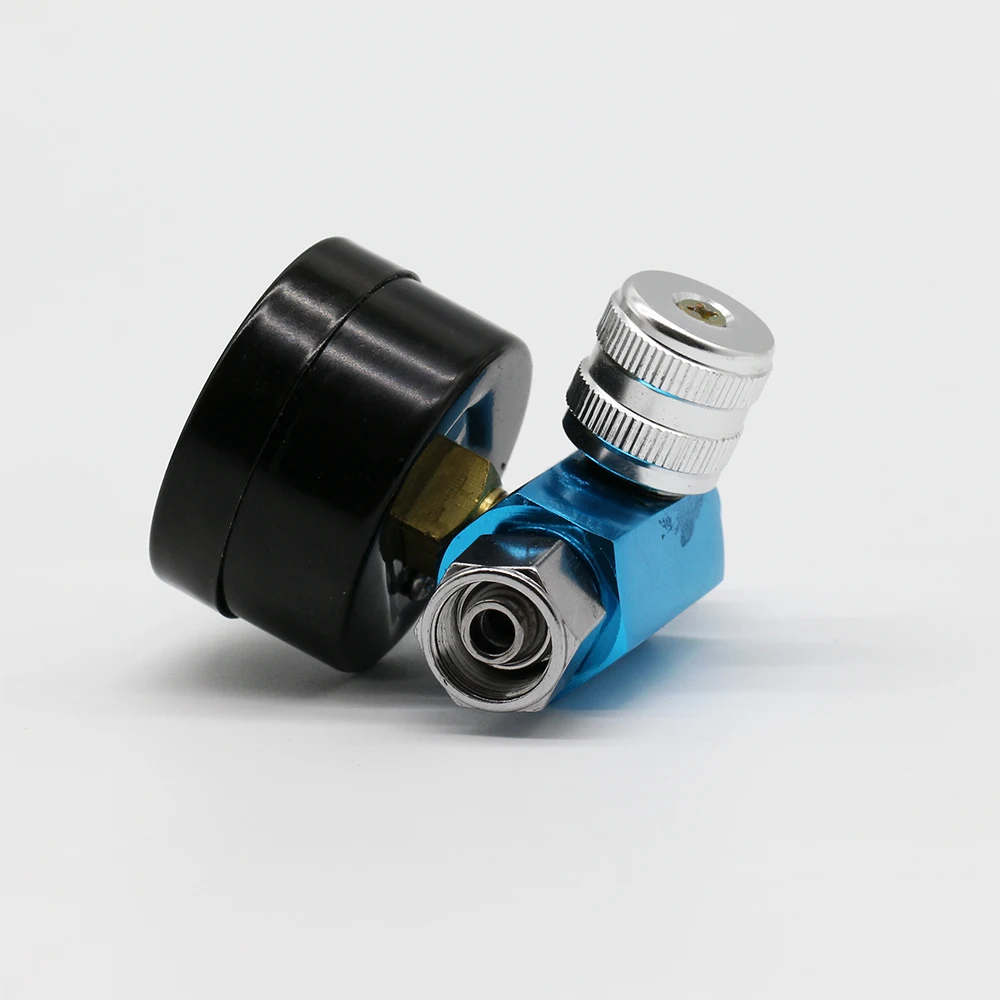 Aluminium Alloy Mini Air Regulator Pressure with Gauge For Spray Gun