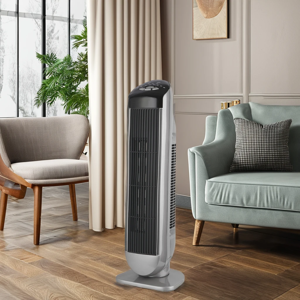 2000W PTC Fan Heater Portable/Desk/Freestanding for Living Room Use Ventilation Tip-over Protection Features Space Heater