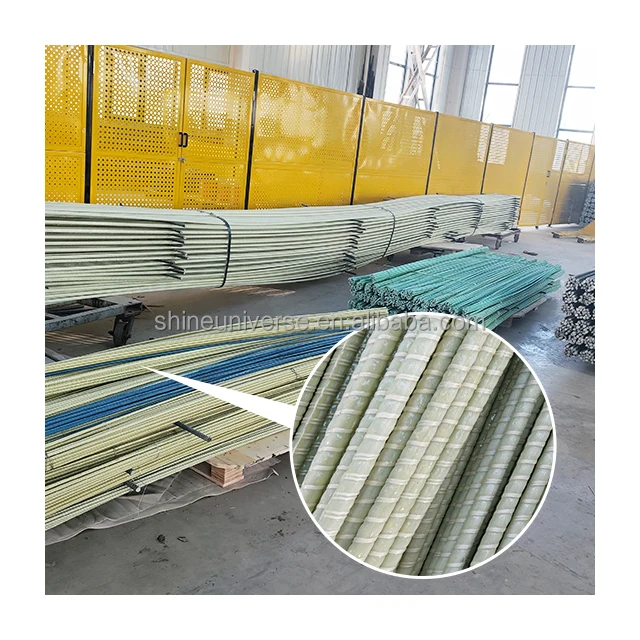 SU Customized High Quality Lightweight Fiber-Reinforced Polymer Rebar for Flat Work