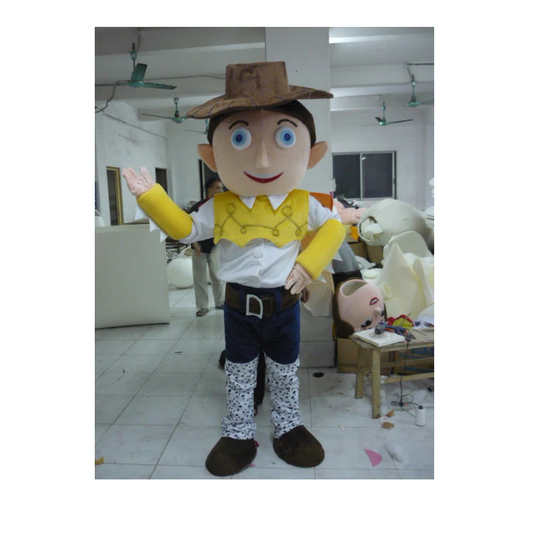 Caixin индивидуальный костюм для взрослых ковбойский и коровья девушка мультфильм талисман костюм косплей карнавал костюм