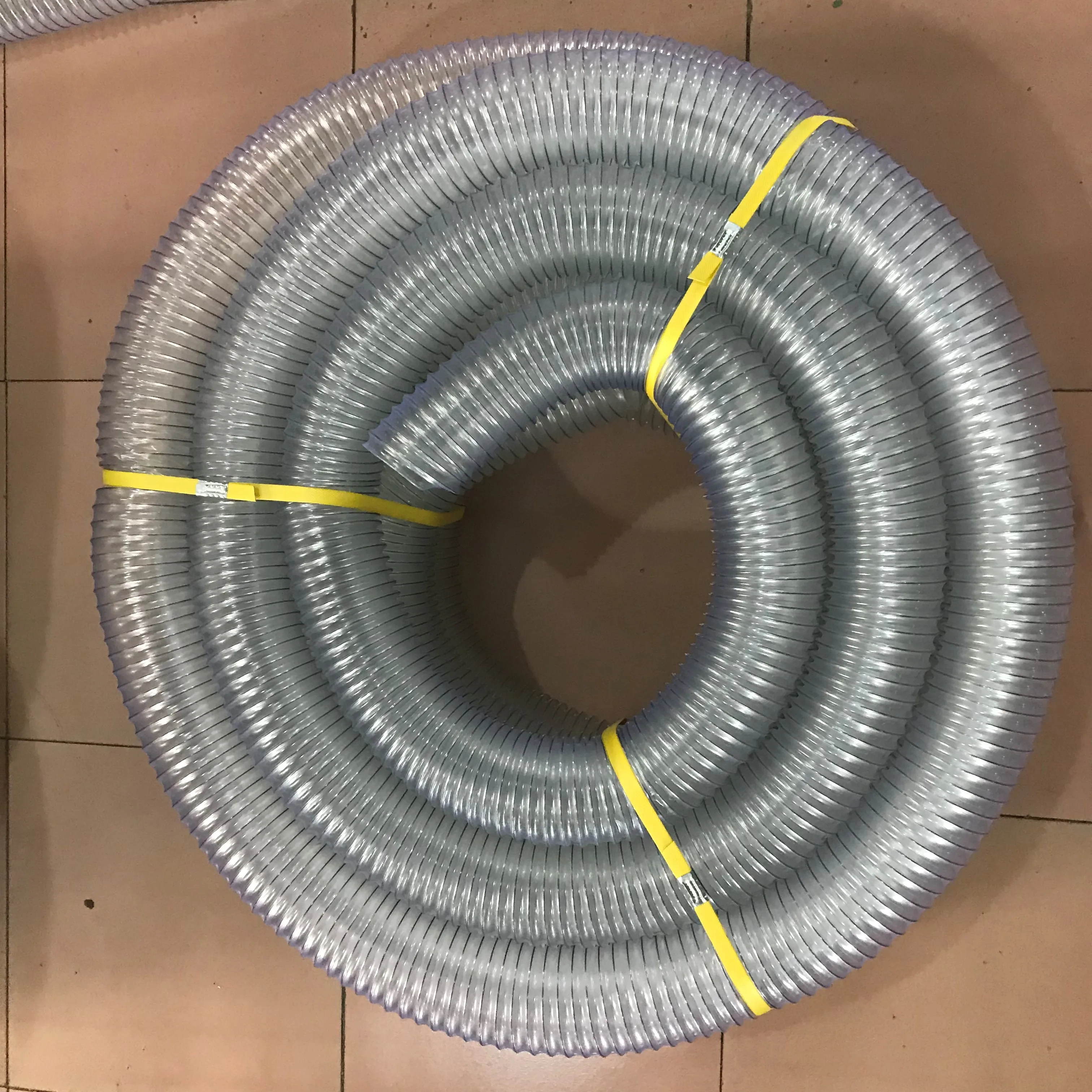 Factory Price PVC Spring Spiral Wire Flexible Hose Production Line PVC Spiral Reinforced Hose