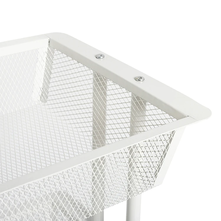 3 Tier Fruit And Vegetable Mesh Basket Cart Rack,Modern Kitchen Trolley