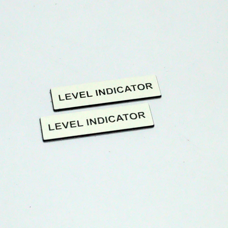 Warning Safety ABS / Phenolic PV Solar Label Tag for Electrical Danger High Voltage