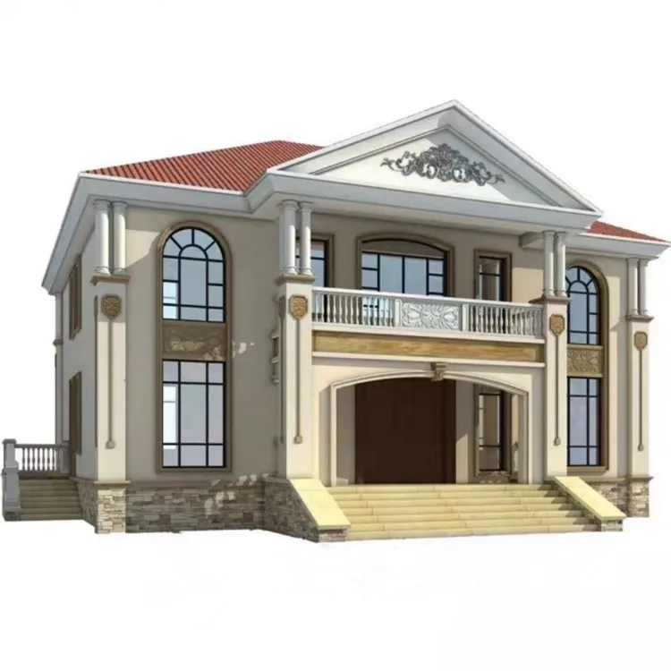 Fireproof Feature and Environment friendly  concrete modular house equipments