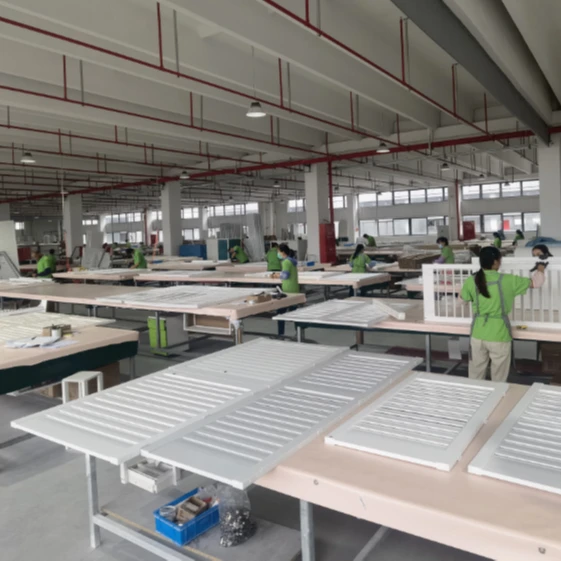 Oak Interior Partition Glass PVC Folding Doors 10mm