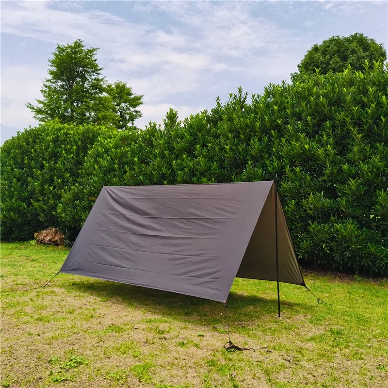 Mountain cattle Hot Selling 3X5M Waterproof Tent Hiking Waterproof Camping Tarp 190 T lightweight Sun Shelter