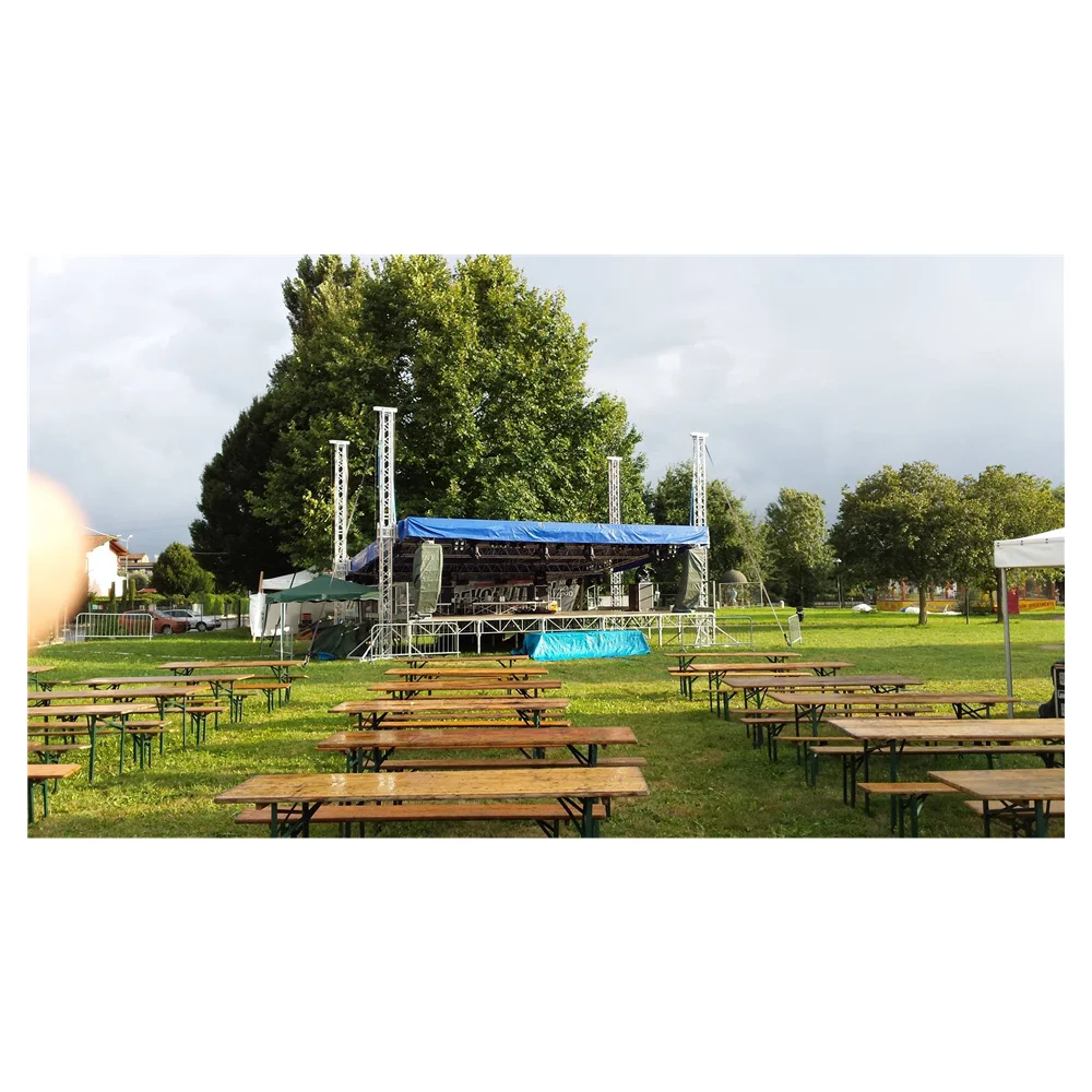Aluminum stage lighting roof truss tent design
