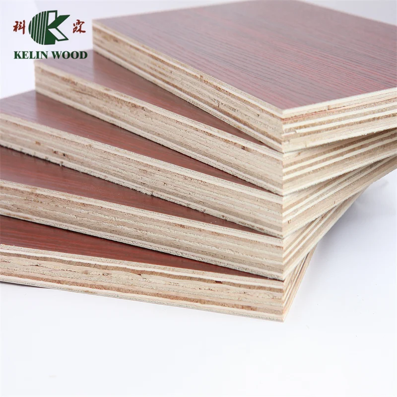 17mm 18mm factory price commercial use melamine laminated plywood for furniture to Africa middle east