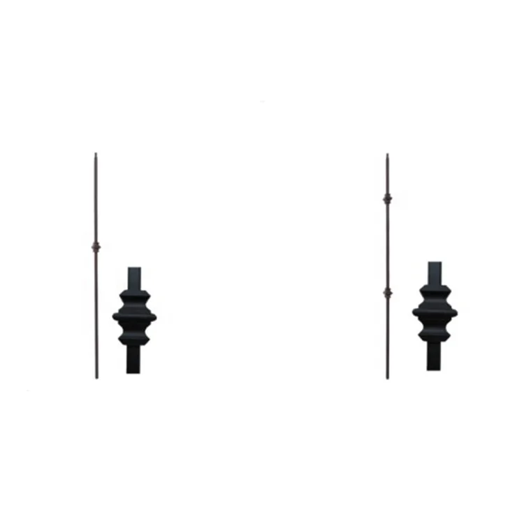 Celia New Products Cold Coil Steel Railing Baluster Spindle With Collar