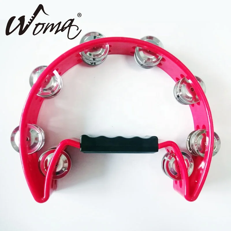 Перкуссионные инструменты с логотипом оптом, Однорядный Тамбурин