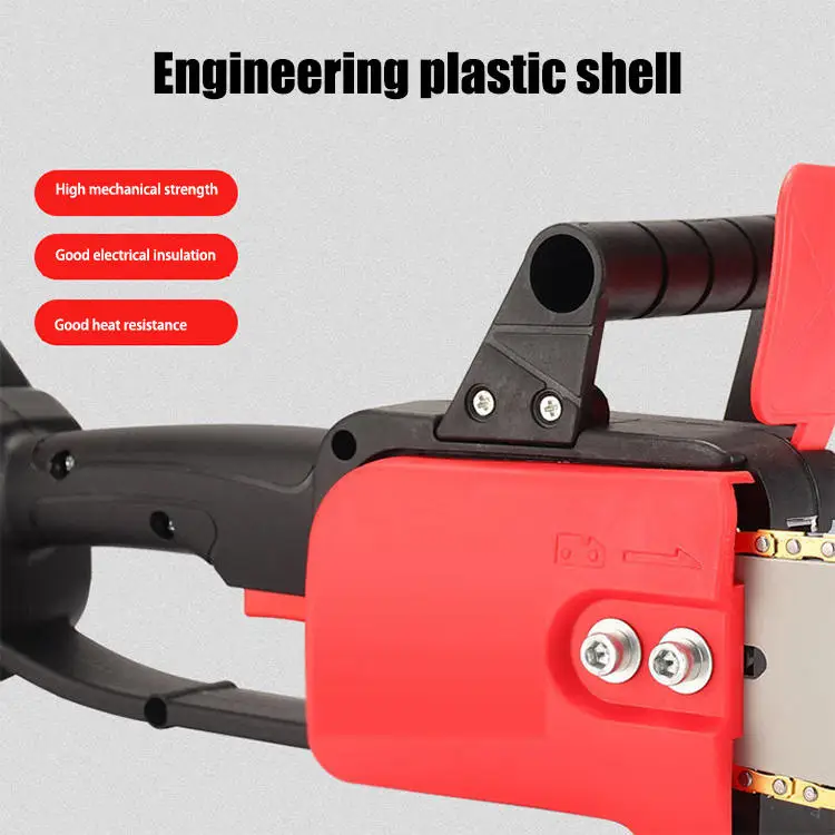 12 inch dual battery chainsaw electric free chain saw handheld  logging chainsaw portable lithium battery chainsaw