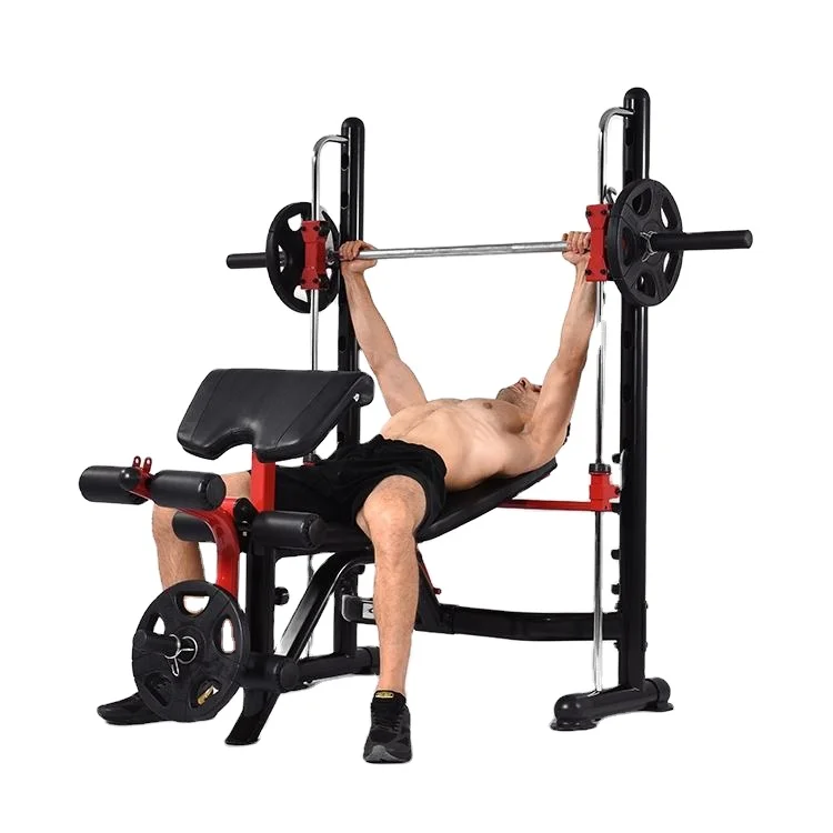 Home Gym Foldable Gym Adjustable Multi Weight Lifting Flat Bench Press Mat