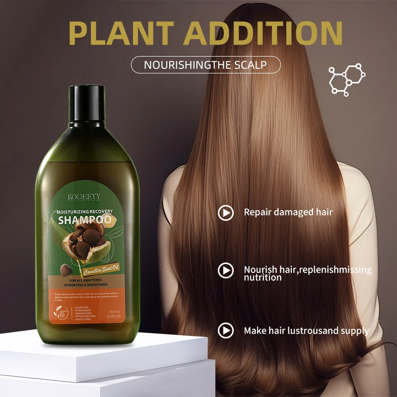 Wholesale Tea Tree Oil Shampoo Sulfate Free Hair Growth Shampoo And Conditioner Set For Women Moisturizing Herbal Hair Shampoo