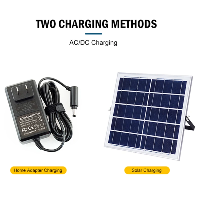 New Outdoor 12v Dc Portable Camping Outside Rechargeable Movable Mini Solar Power Panel Table Fan