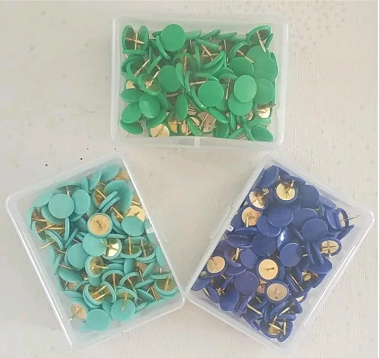 
Decorative colorful drawing pins/thumbtacks/push pins 