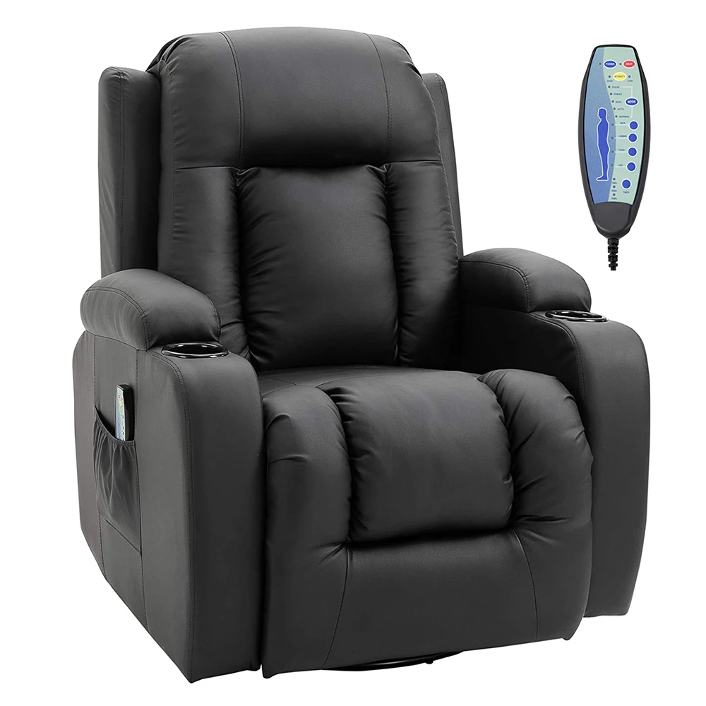 Living room modern single lazy boy adjustable relax body recliner chair sofa