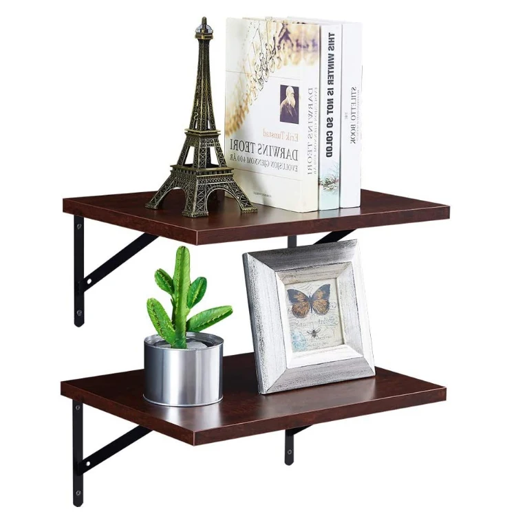 
Promotional Top Quality Wall-mounted Floating Large Storage Shelf Office Wall Shelves 