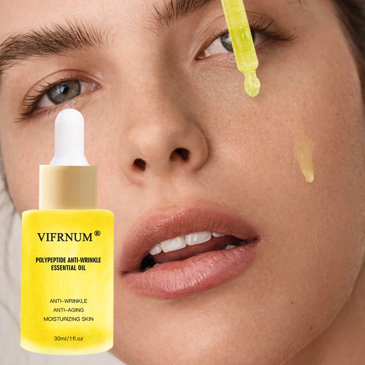 anti aging wrinkle 30ml face oil serum squalane jojoba seed rose flower extract brightning anti-aging facial oil serum