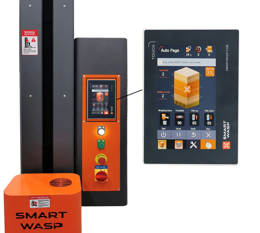  Новое поступление упаковочная машина для поддонов SMART WASP