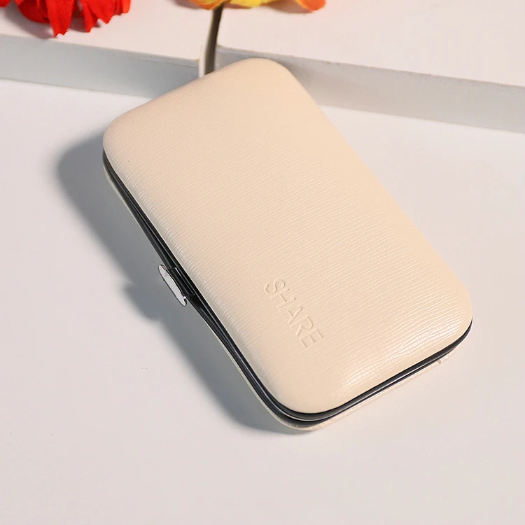 Factory direct sale Beauty manicure tool 7-piece nail tool set Dead skin scissors nail file nail scissors set