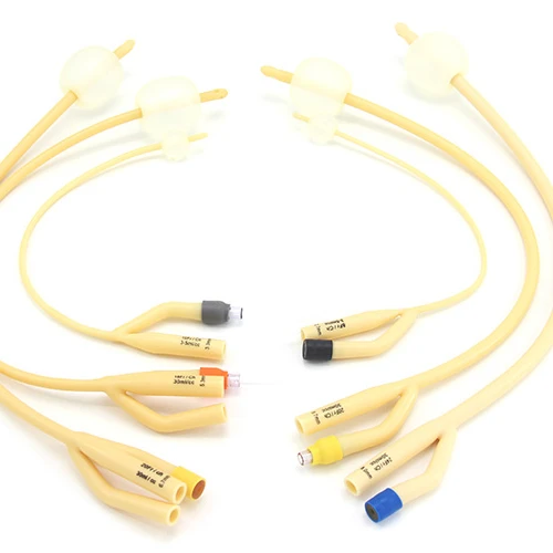 Soft valve Latex Foley Catheter