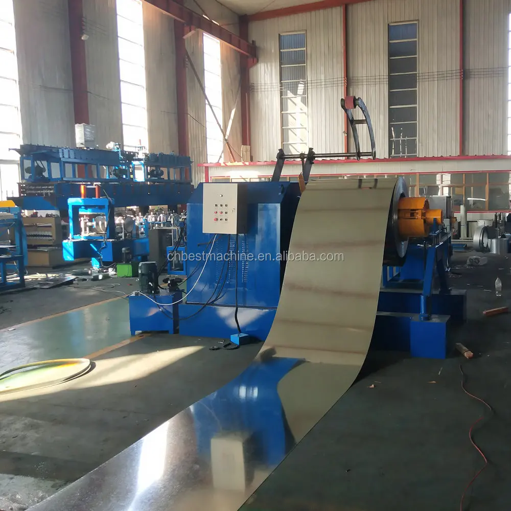 Full Automatic PLC Control High Speed Steel Coil Cut to Length Slitting Machine