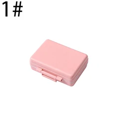 Weekly Pill Box Pill Organizer Weekly Vitamin Containers Moisture-proof 9-compartment Pill Box Medicine Storage Organizer