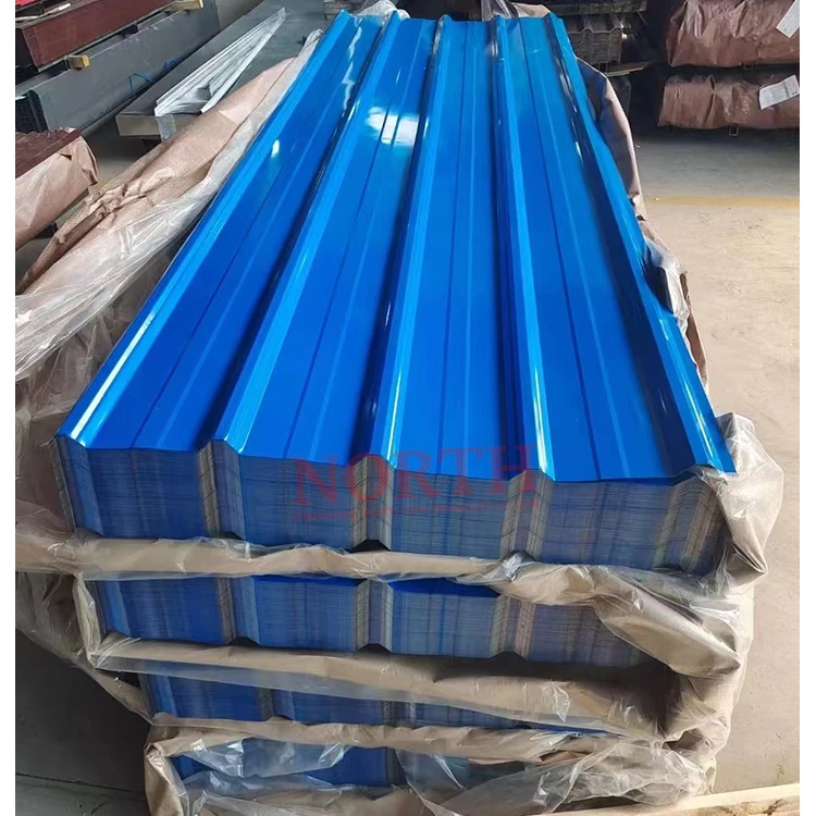 Roofing Sheet PPGI Roofing Plate Manufacturer Prepainted Galvanized Corrugated Metal China Steel Prices Container House Price