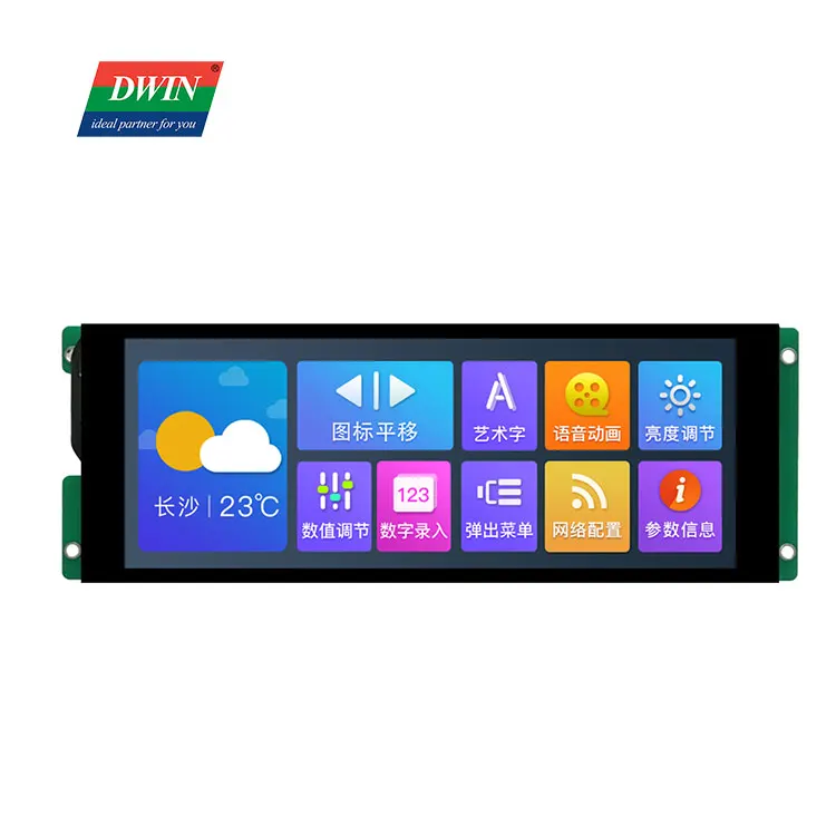  Коммерческий экран DWIN HMI Smart Tft LCD модуль DMG12480C068_03W 6 8 дюймов сенсорный дисплей 1280*480 бар