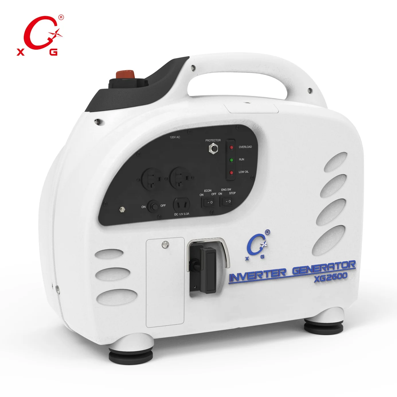 Gasoline 3.0kVA Digital Inverter Generator Camp 2600W Dual Fuel Silent Generator Small Recoil Start Dual Fuel Portable Generator