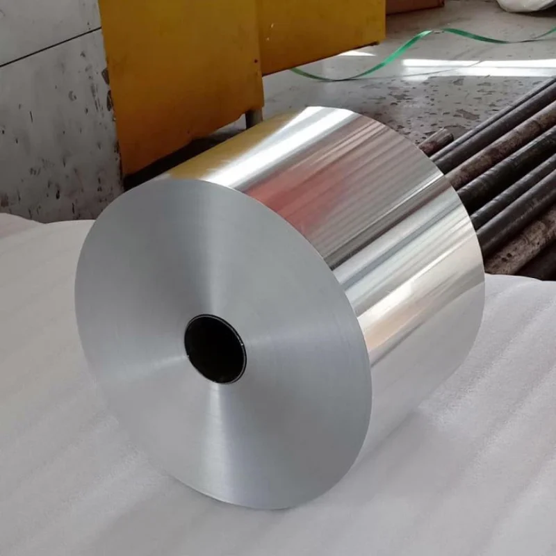 8011 Aluminum Foil Roll Food Grade 35 Micron Aluminum Foil In Roll Jumbo Aluminium Foil Roll