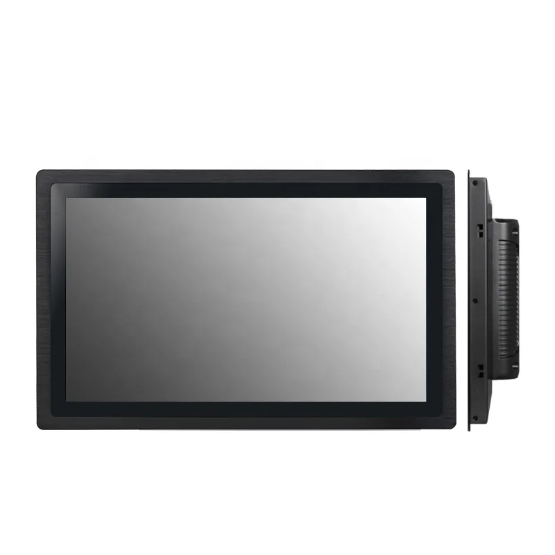 VESA/Embedded 12V/24V DC 21 21.5 inch capacitive/resistive touch screen panel display monitor