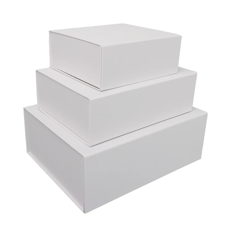 Customized Magnet Paper Box Luxury Cosmetic Set Gift Box Folding Magnetic Boxes for Jewelry
