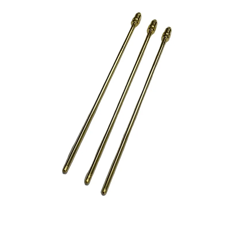 Large mechanical connector contact plug brass terminal pins 1mm 2mm 2.5mm male female probe pin