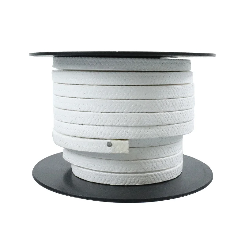 Ptfe Packing Pure Ptfe Packing Ptfe Expanded Non Lubricated Square Braided Packing Manufacturer